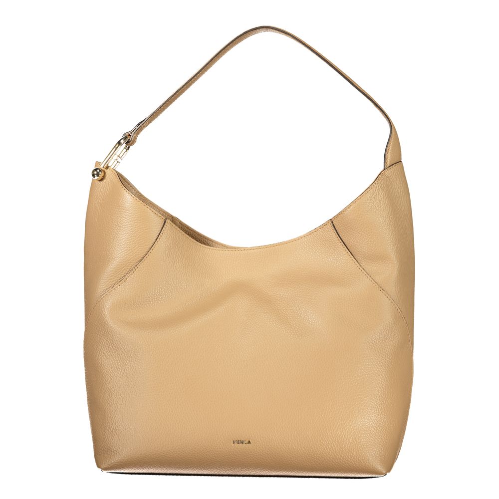 Marrone Leather Women Handbag