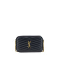 Black Calf Leather Bos Taurus Shoulder Bag