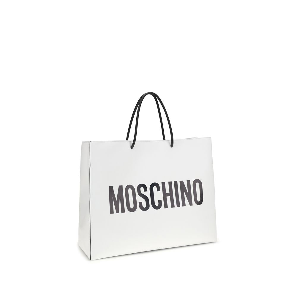 White Calf Leather Bos Taurus Shoulder Bag