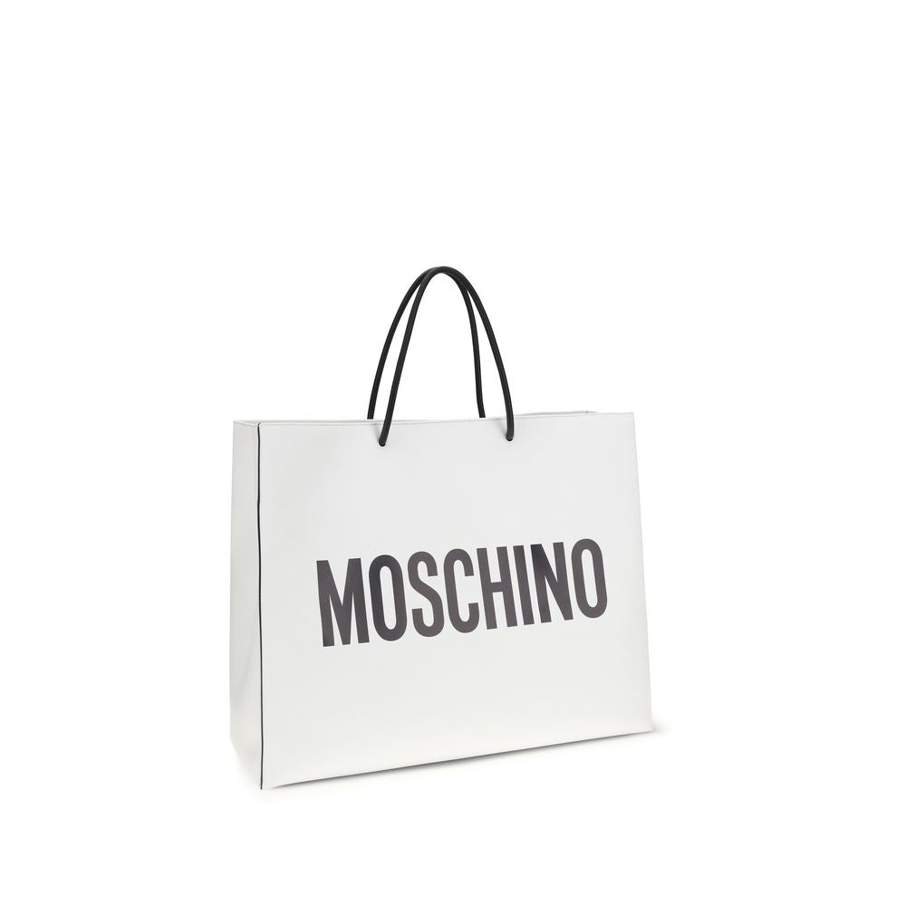 White Calf Leather Bos Taurus Shoulder Bag
