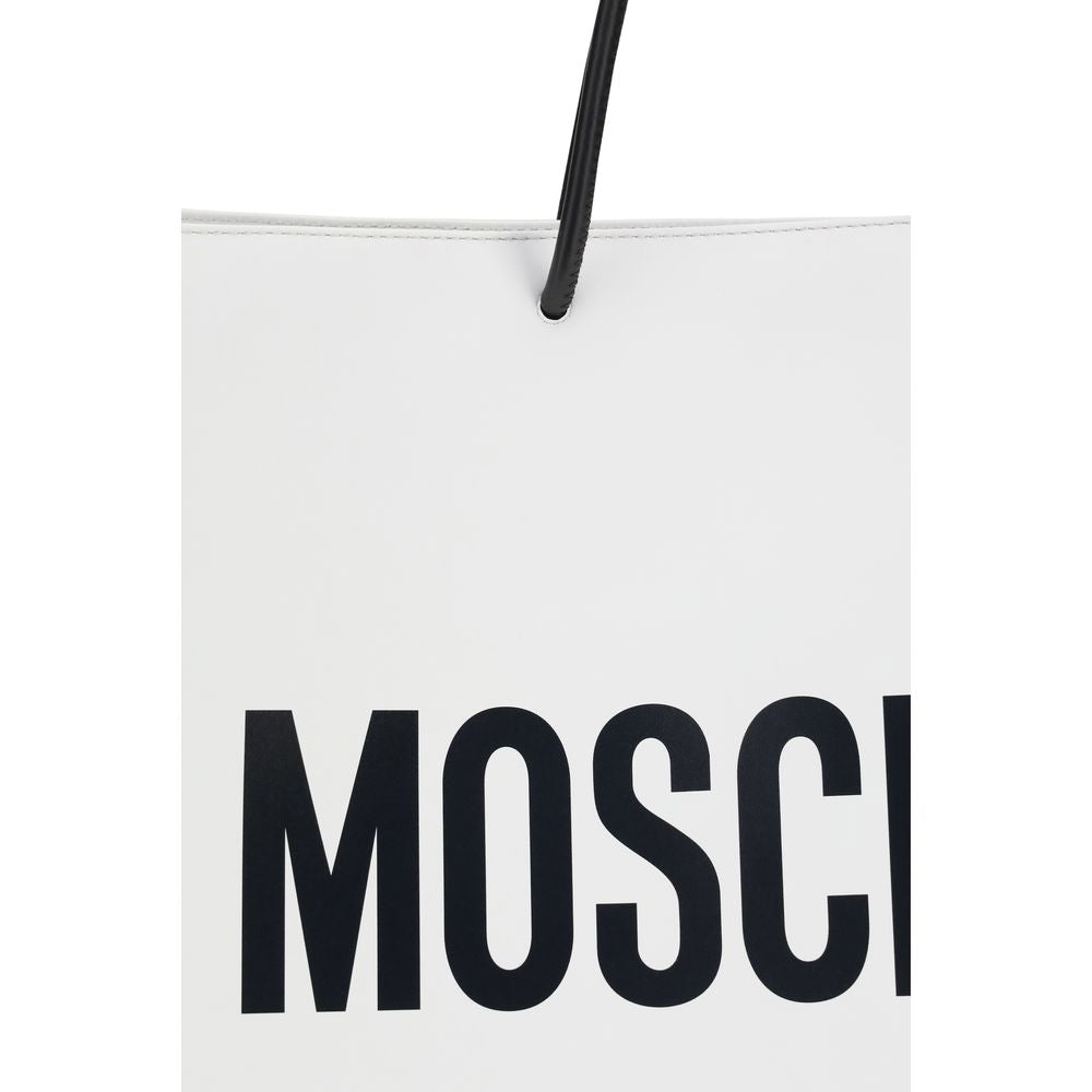 White Calf Leather Bos Taurus Shoulder Bag