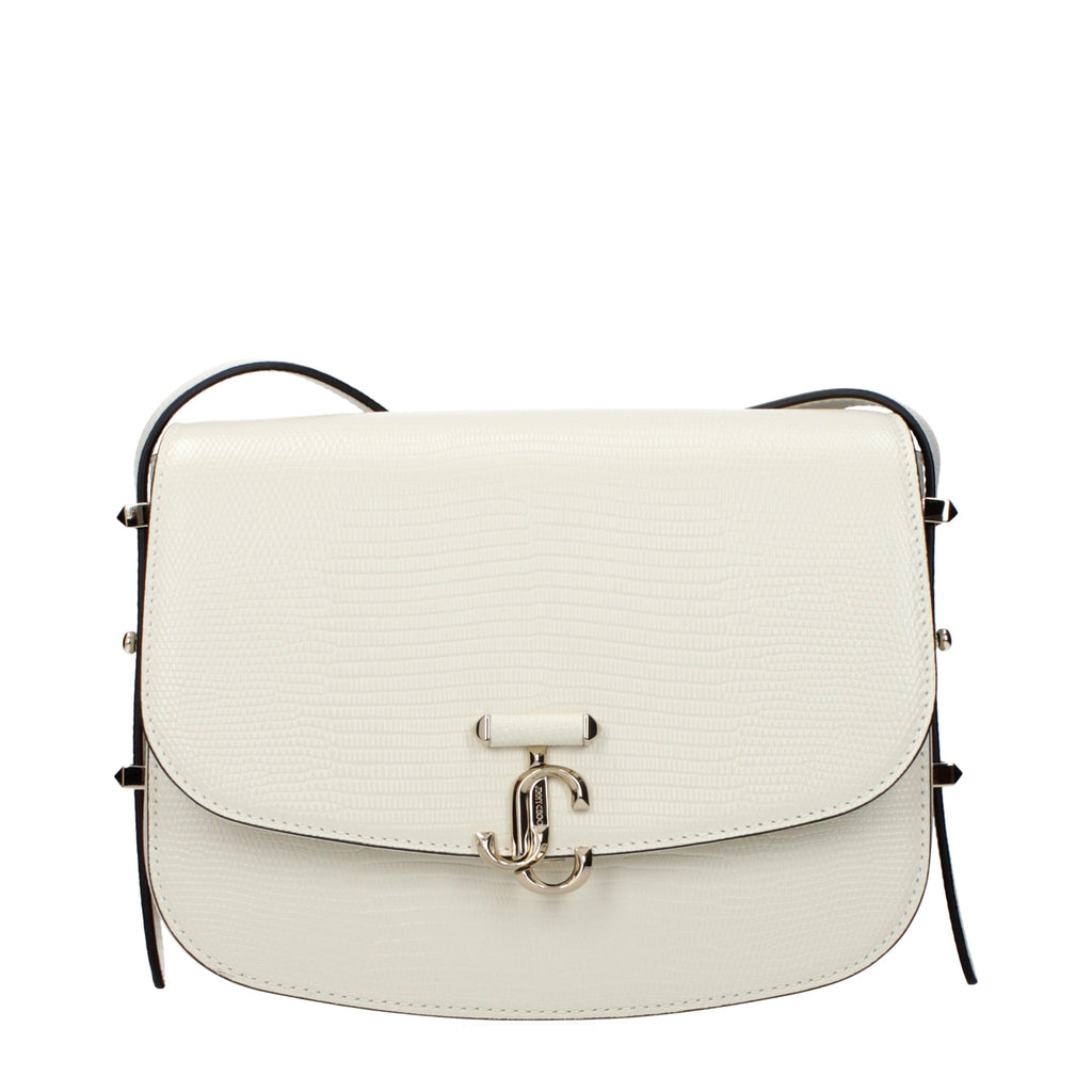 White Leather Crossbody Bag