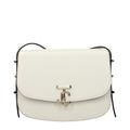 White Leather Crossbody Bag