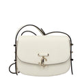 White Leather Shoulder Bag