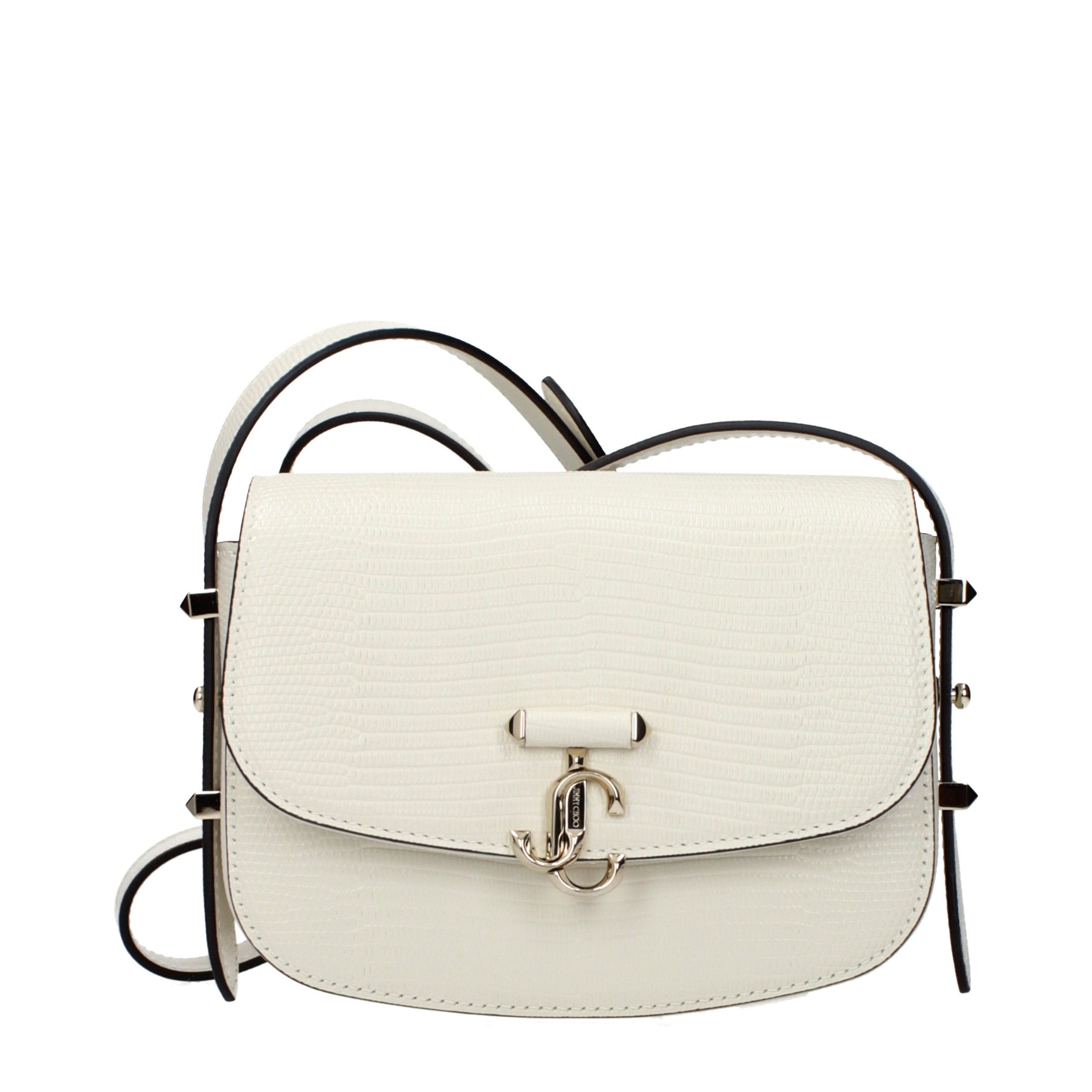 White Leather Shoulder Bag