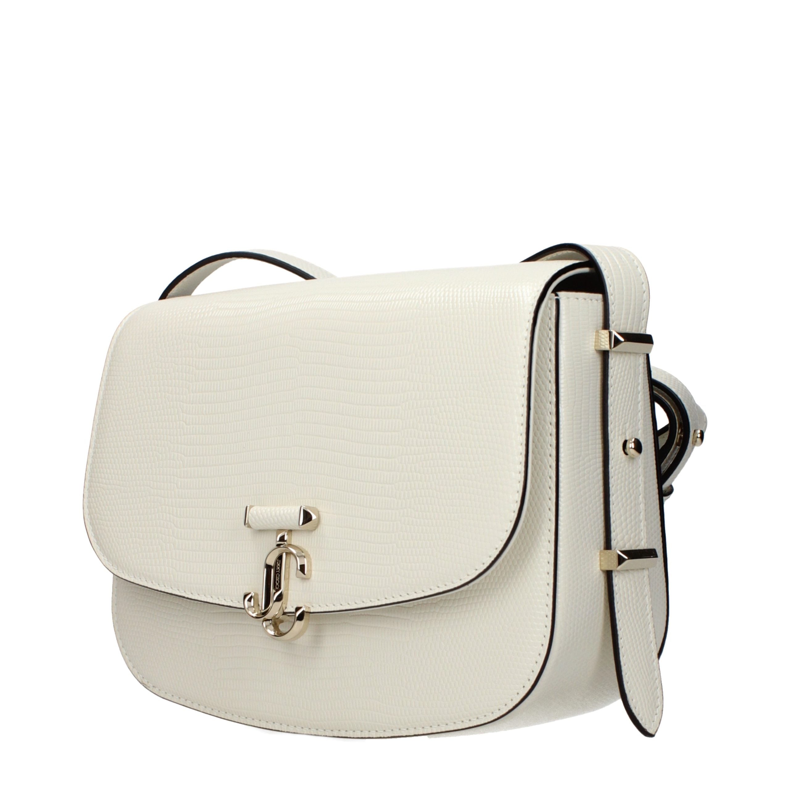 White Leather Crossbody Bag
