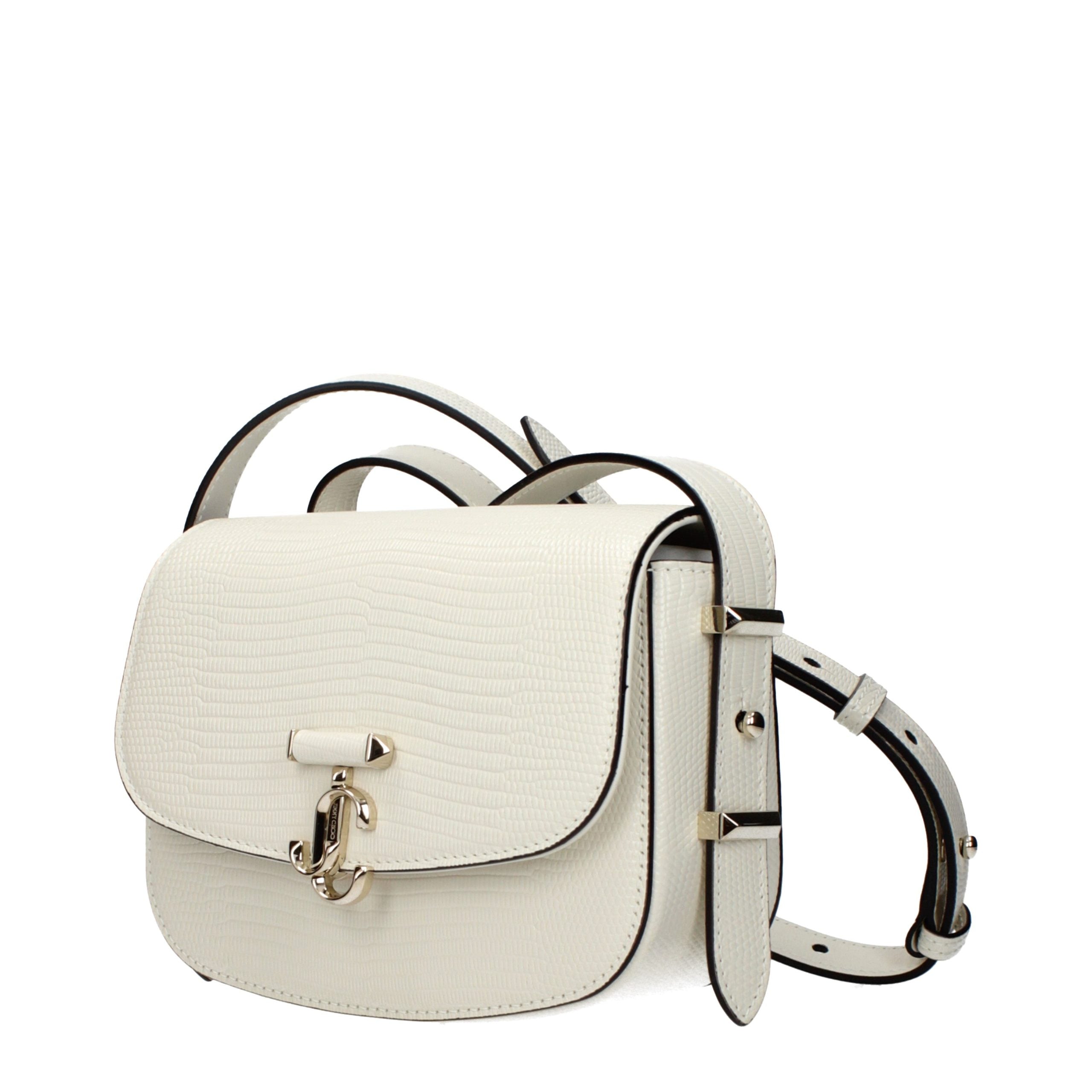 White Leather Shoulder Bag