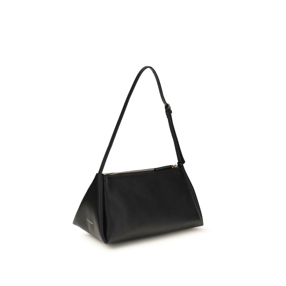 Black Calf Leather Bos Taurus Handbag