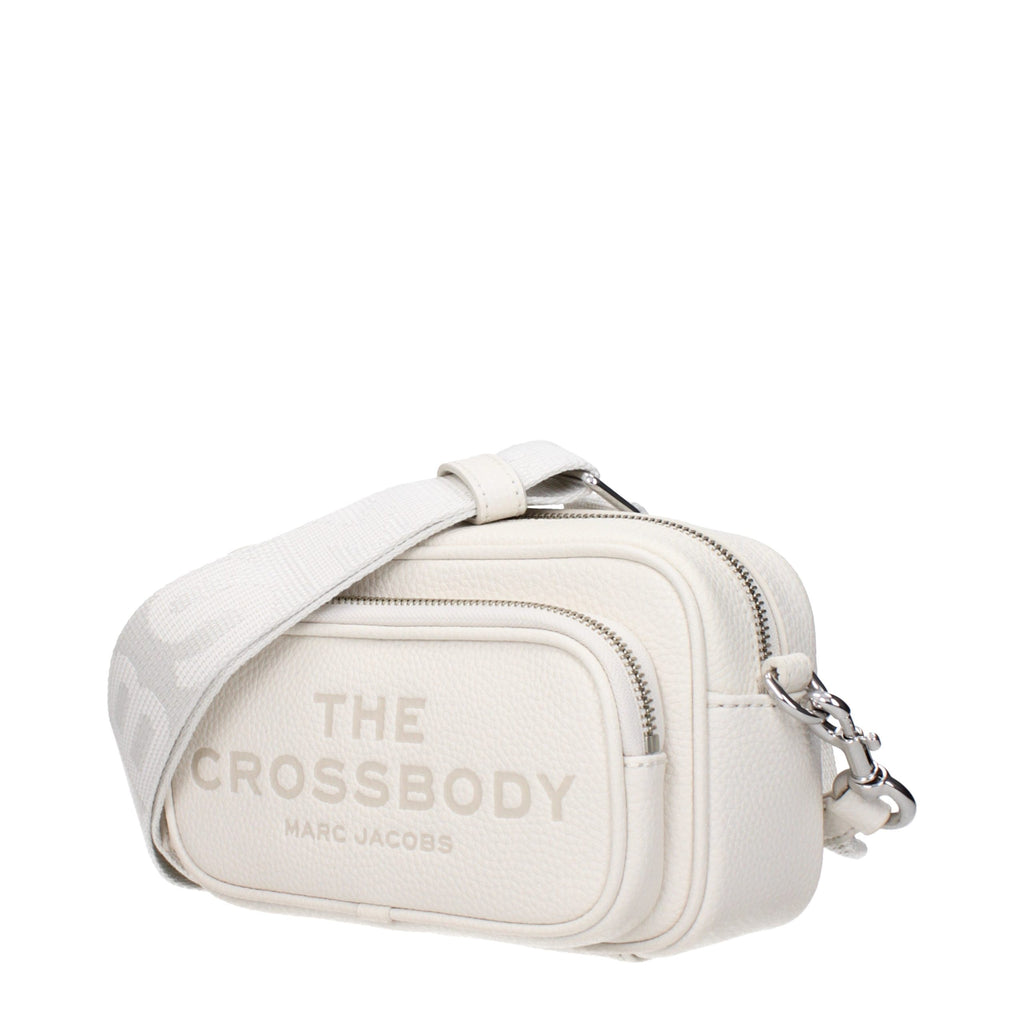 White Leather Crossbody Bag