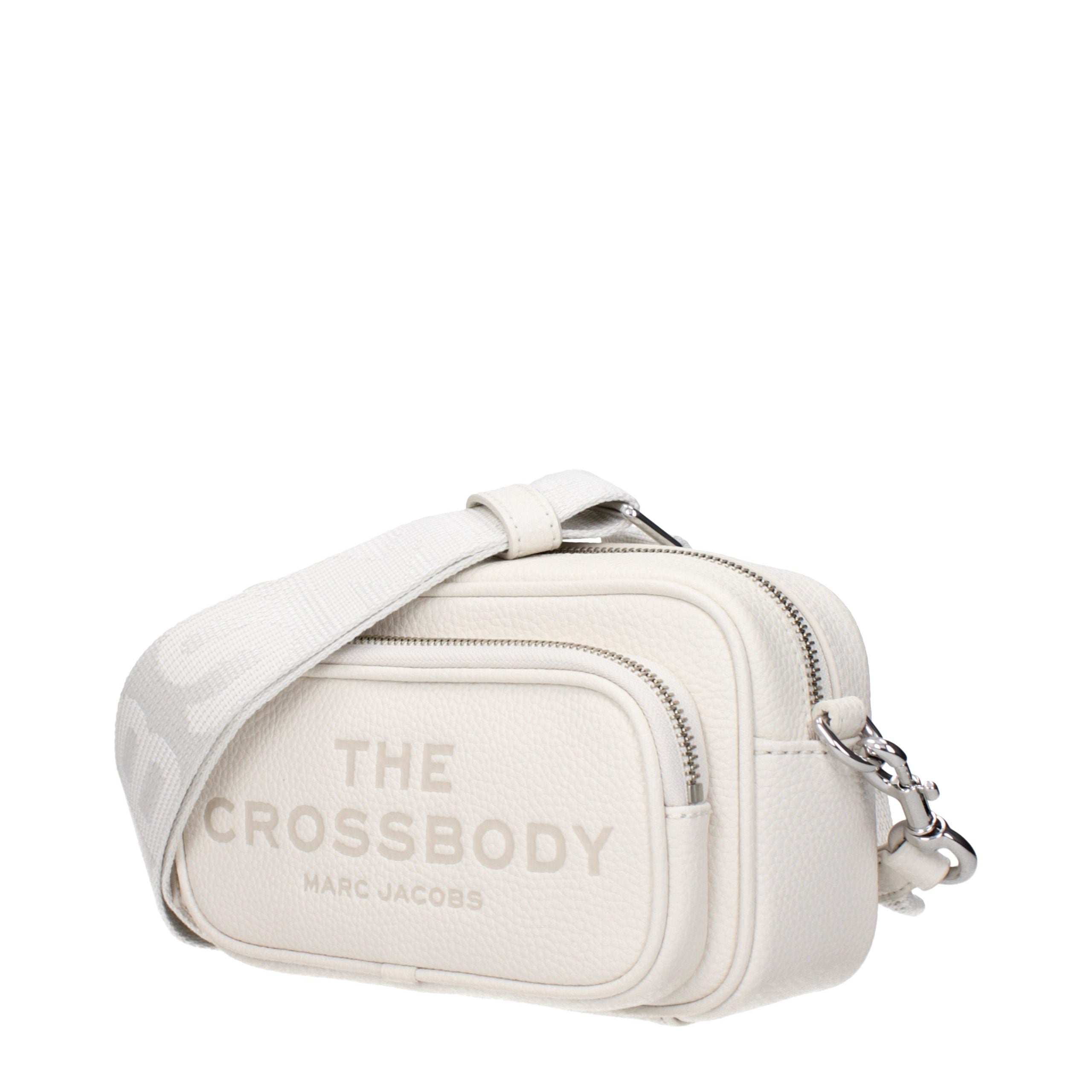 White Leather Crossbody Bag