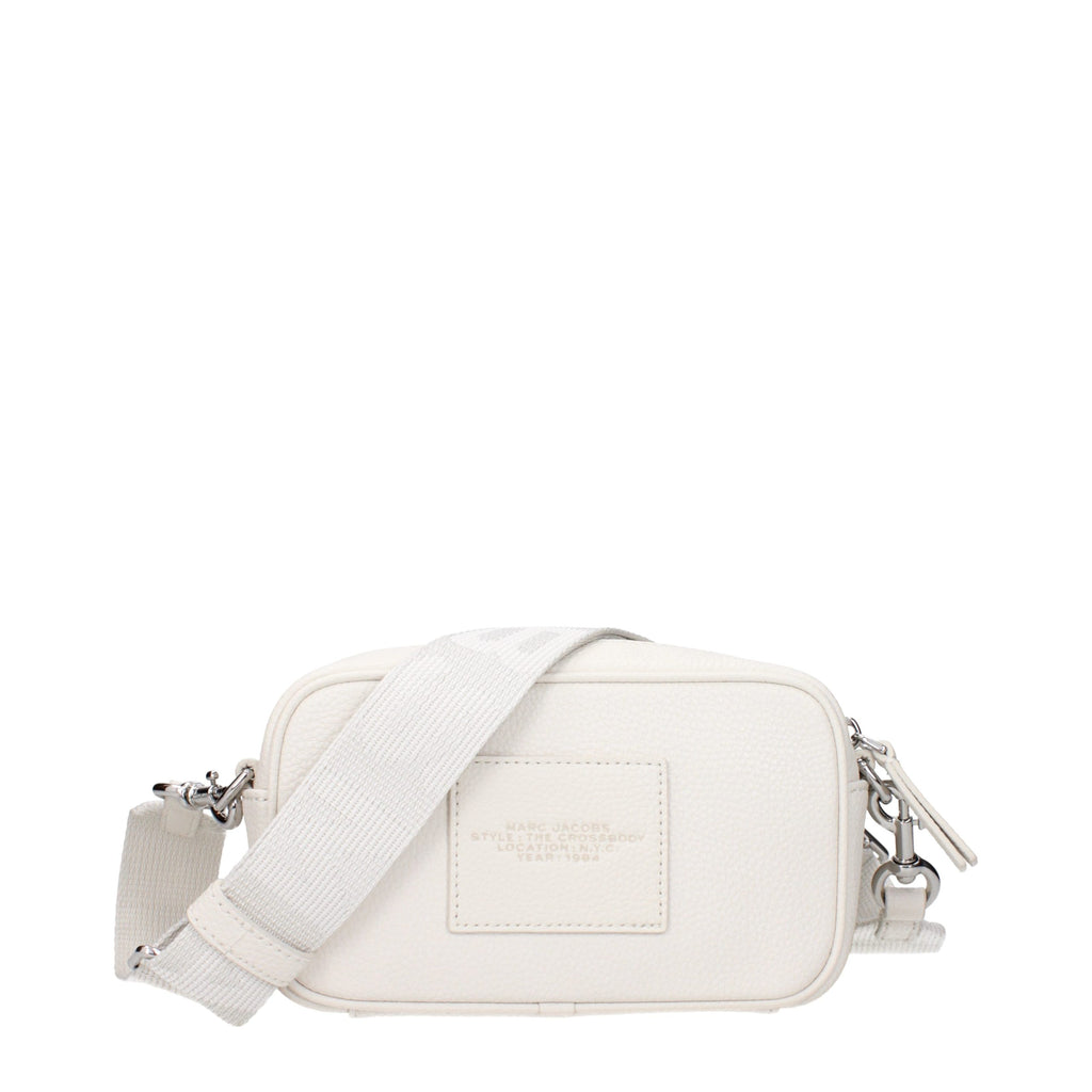White Leather Crossbody Bag