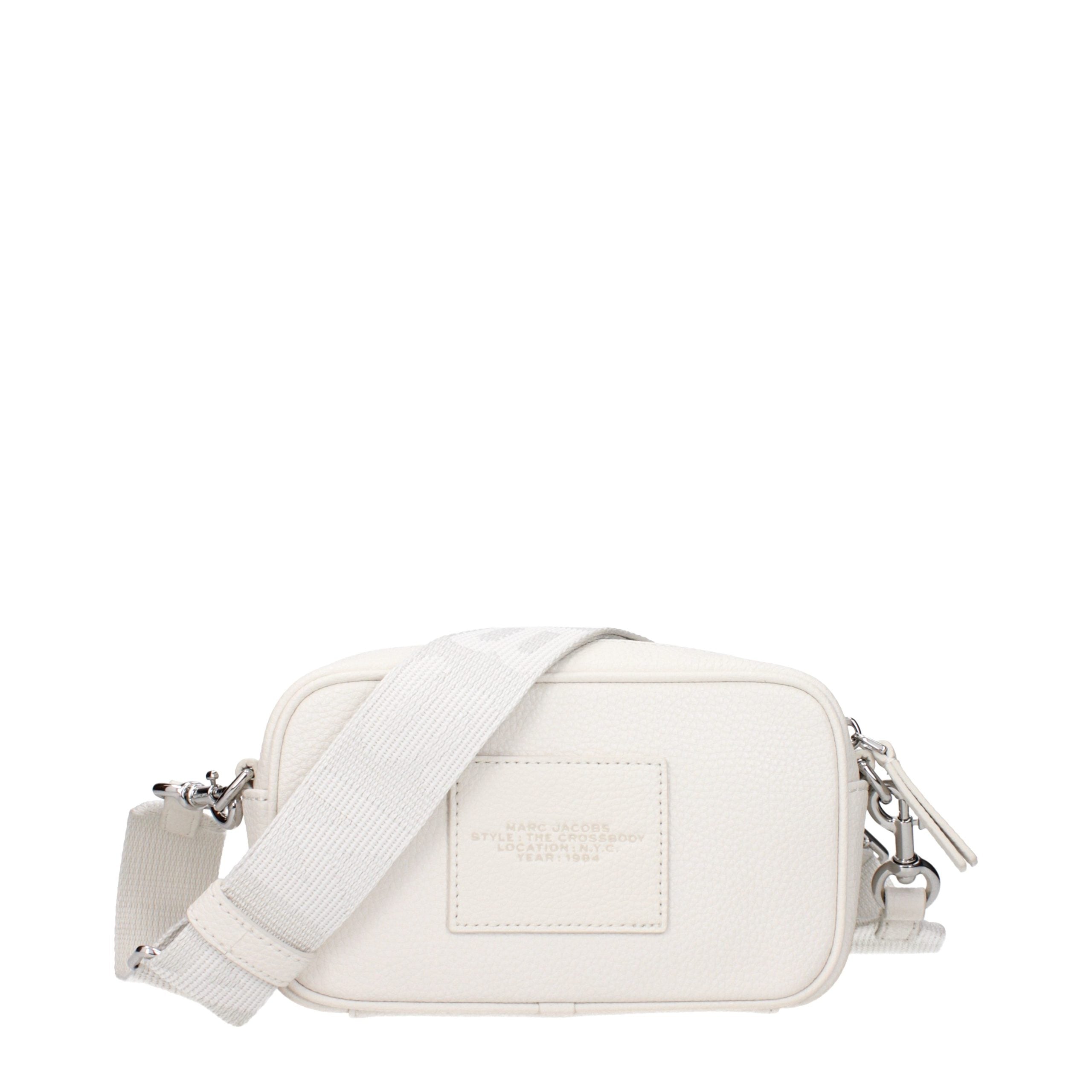 White Leather Crossbody Bag