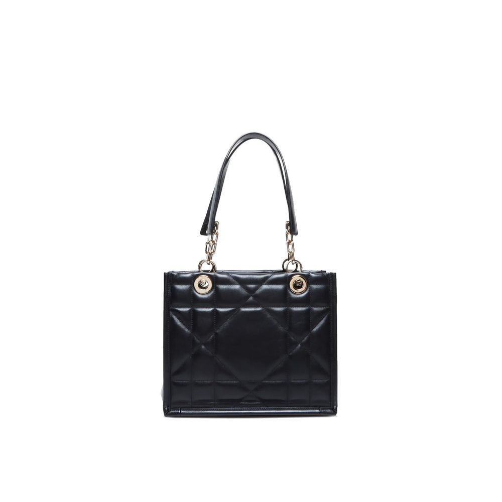Black Leather Handbag