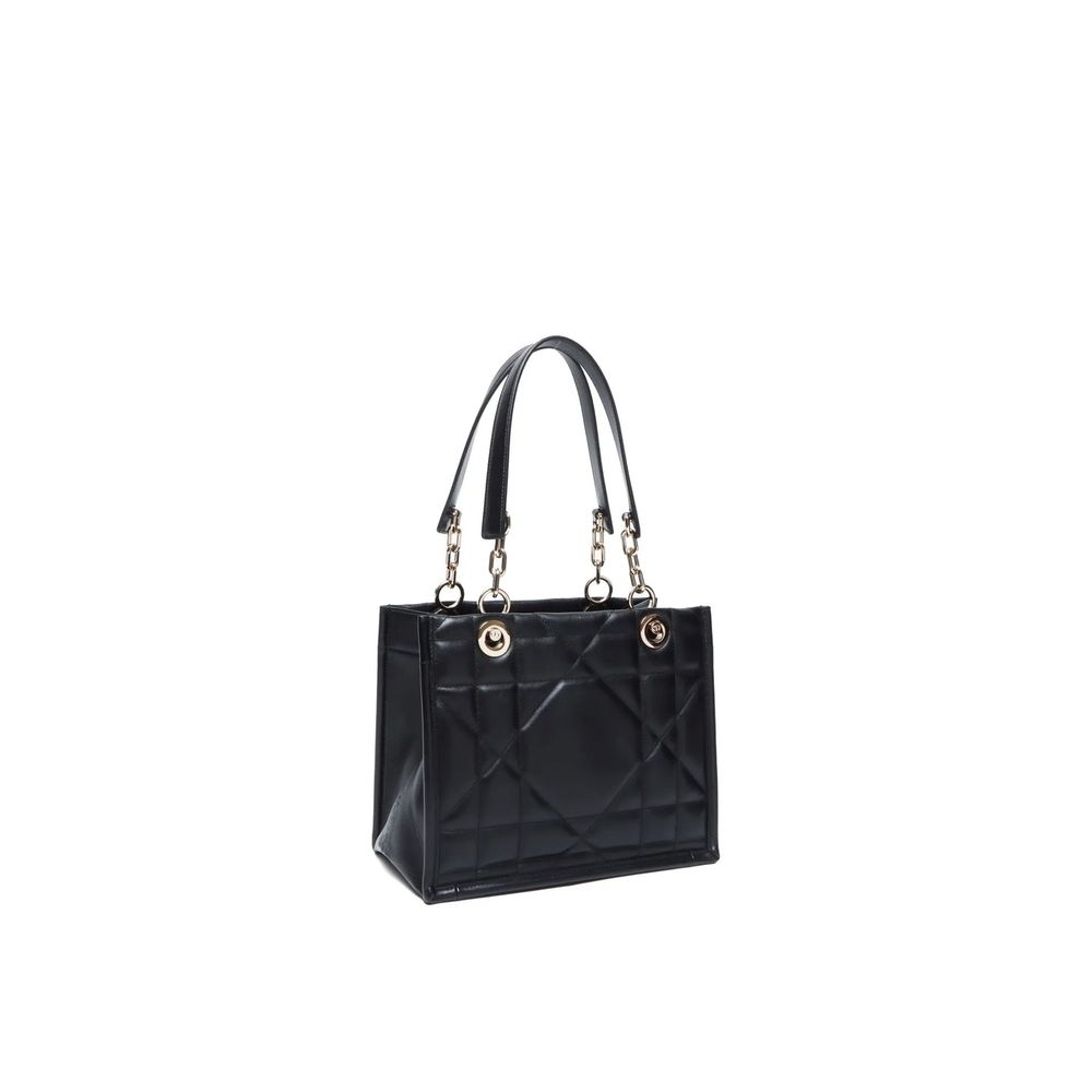 Black Leather Handbag