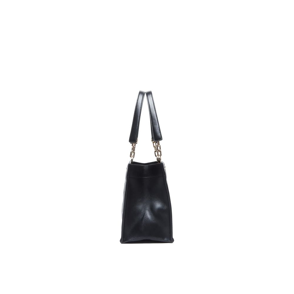 Black Leather Handbag