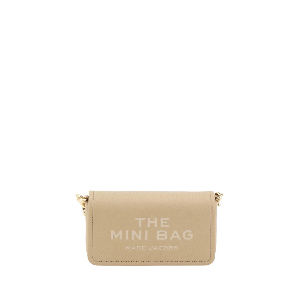 Beige Calf Leather Bos Taurus Shoulder Bag