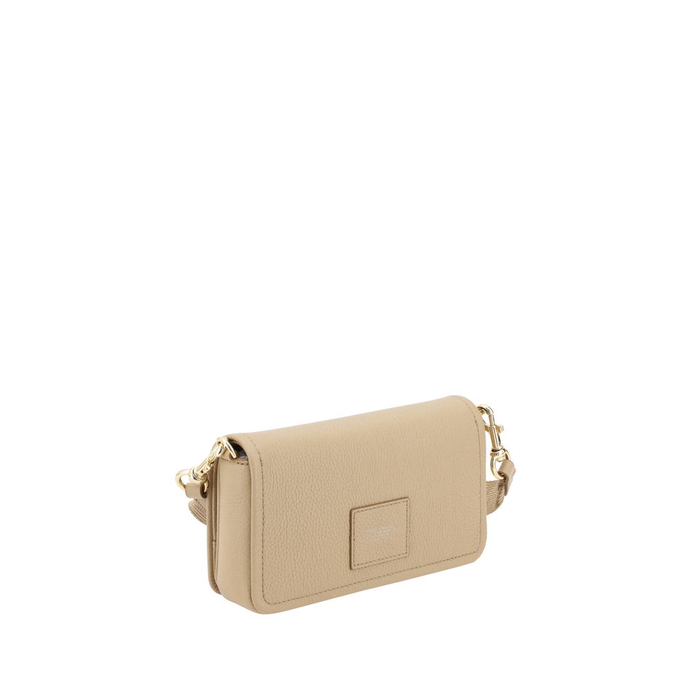 Beige Calf Leather Bos Taurus Shoulder Bag