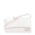 White Polyethylene Crossbody Bag