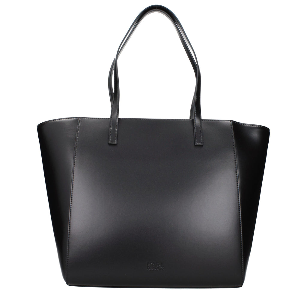 Black Polyethylene Shoulder Bag
