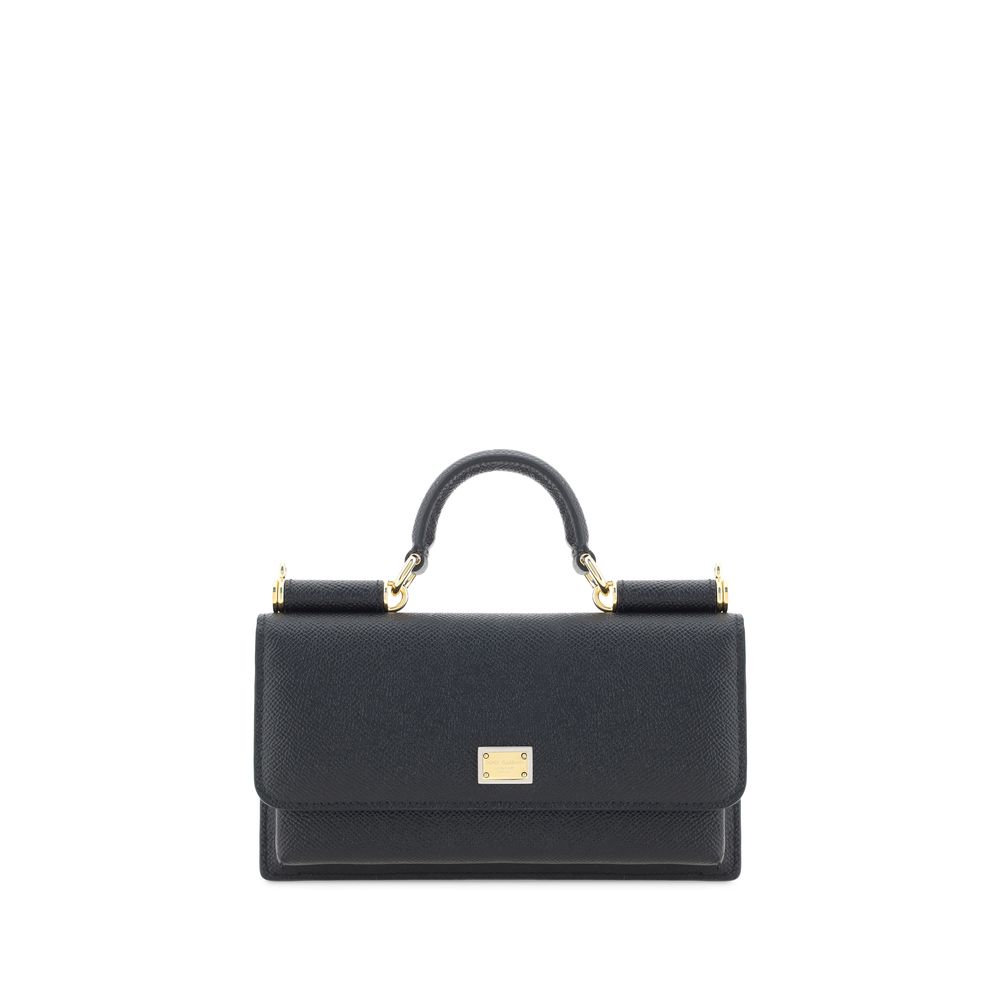 Black Calf Leather Bos Taurus Shoulder Bag