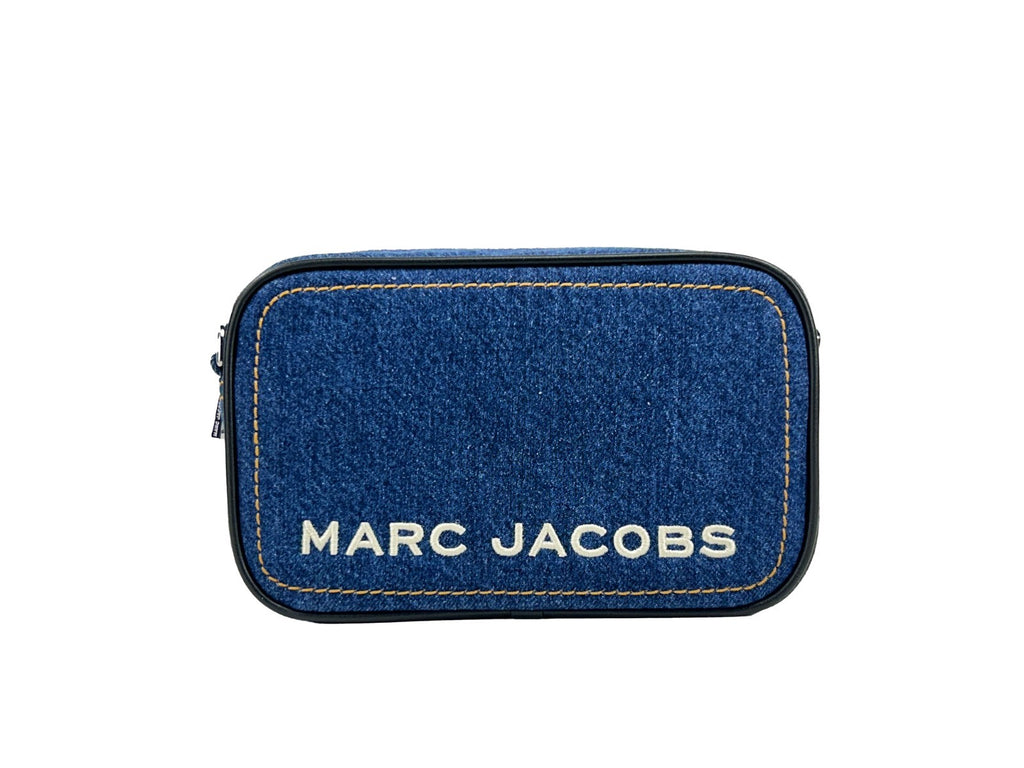 Marc Jacobs Flash Denim Camera Crossbody Bag Purse