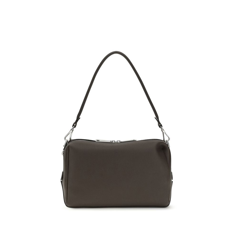 Brown Calf Leather Bos Taurus Shoulder Bag