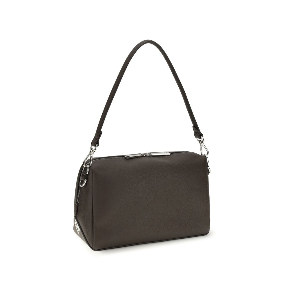 Brown Calf Leather Bos Taurus Shoulder Bag