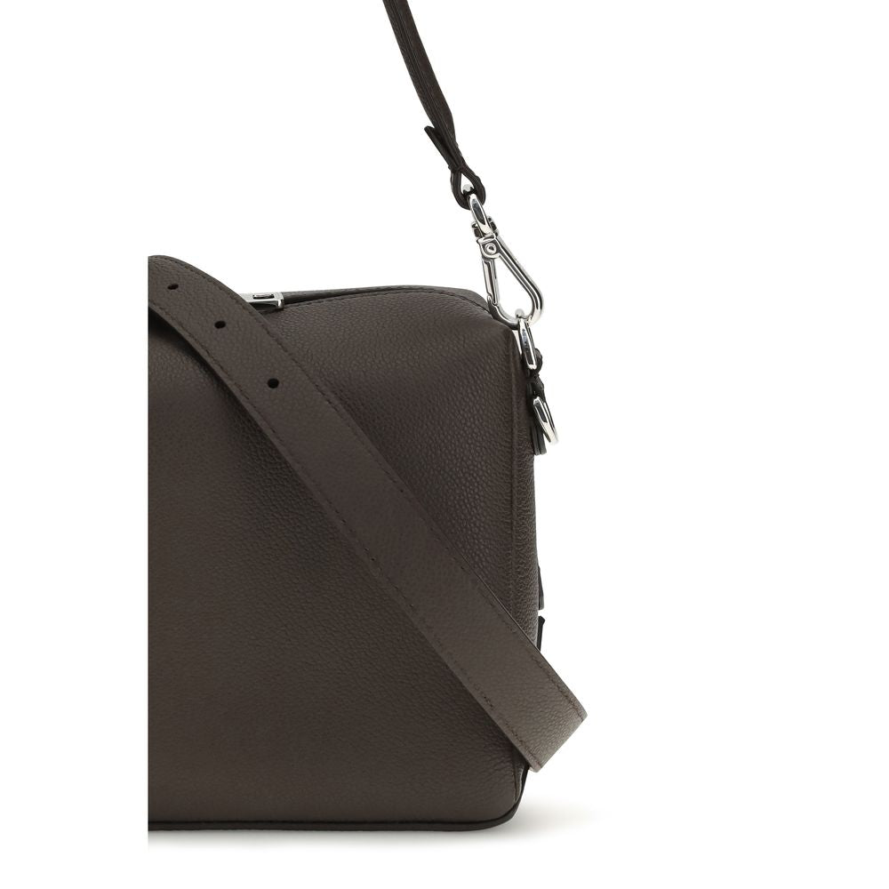 Brown Calf Leather Bos Taurus Shoulder Bag
