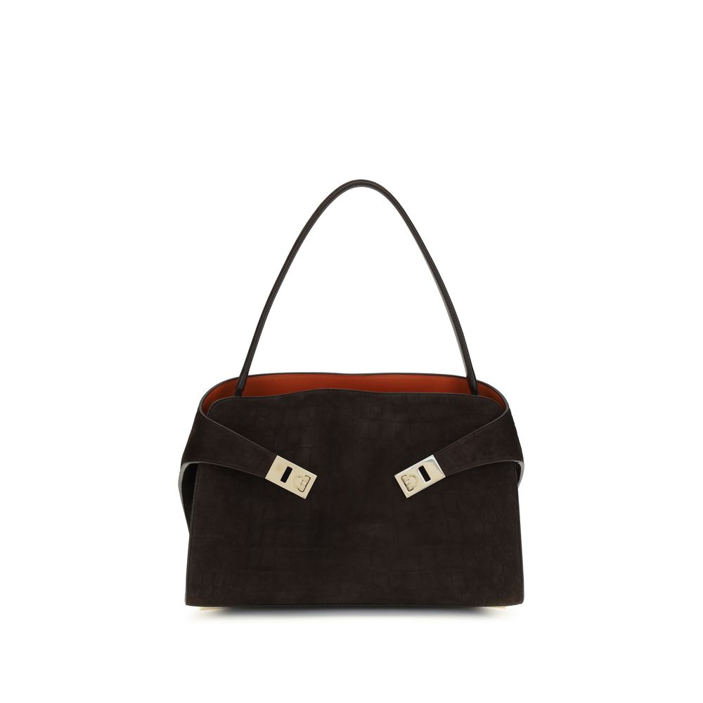 Brown Calf Leather Bos Taurus Shoulder Bag