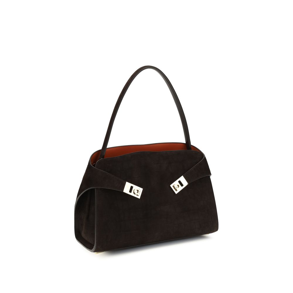 Brown Calf Leather Bos Taurus Shoulder Bag