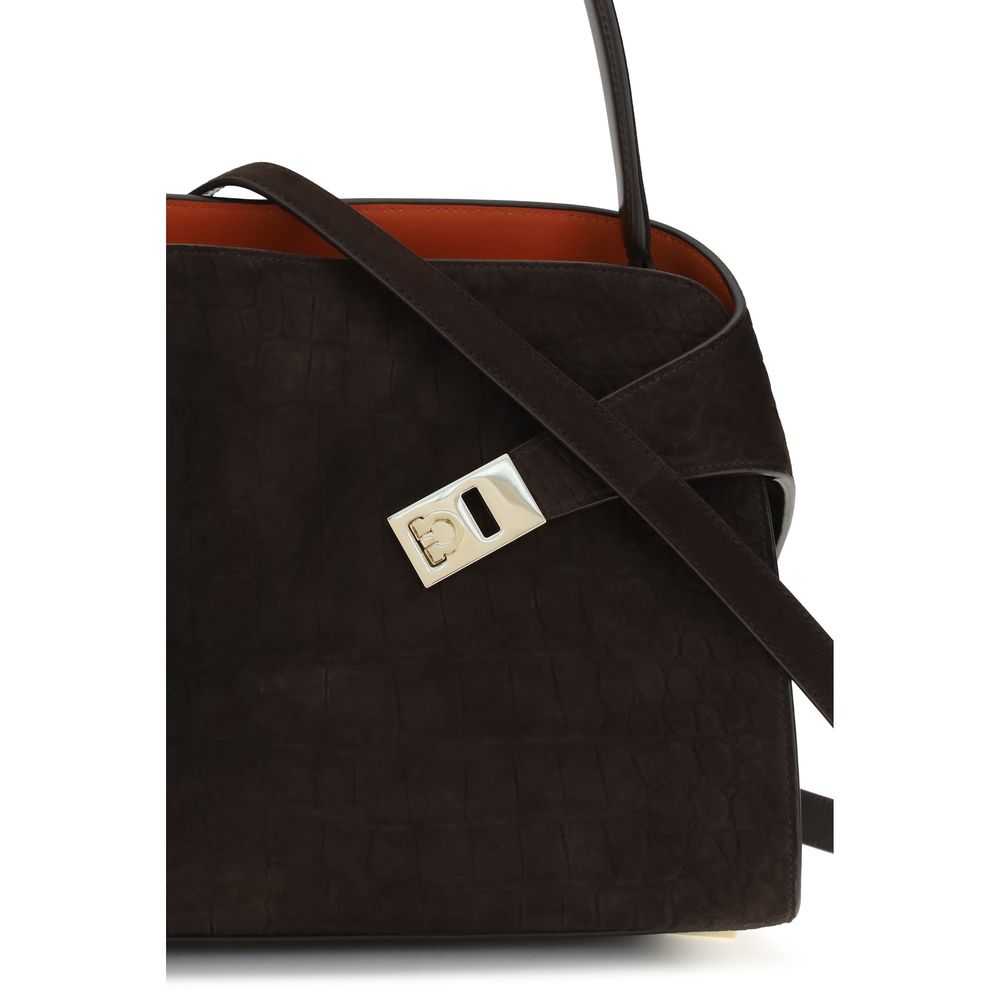 Brown Calf Leather Bos Taurus Shoulder Bag