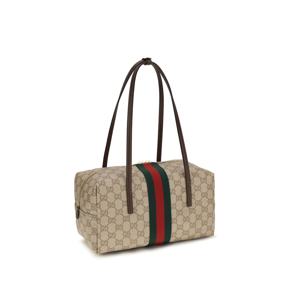 Beige Cotton Handbag