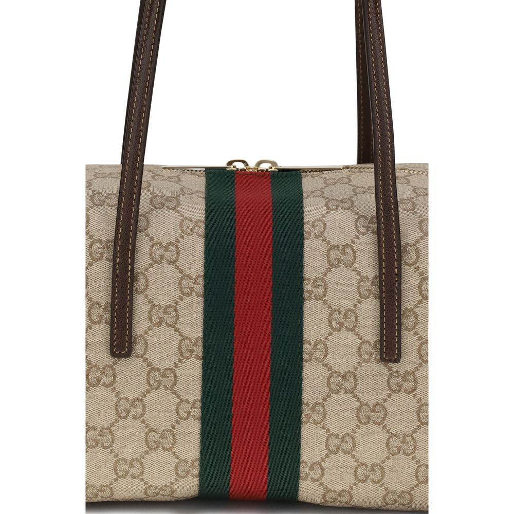 Beige Cotton Handbag