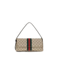 Beige Cotton Handbag