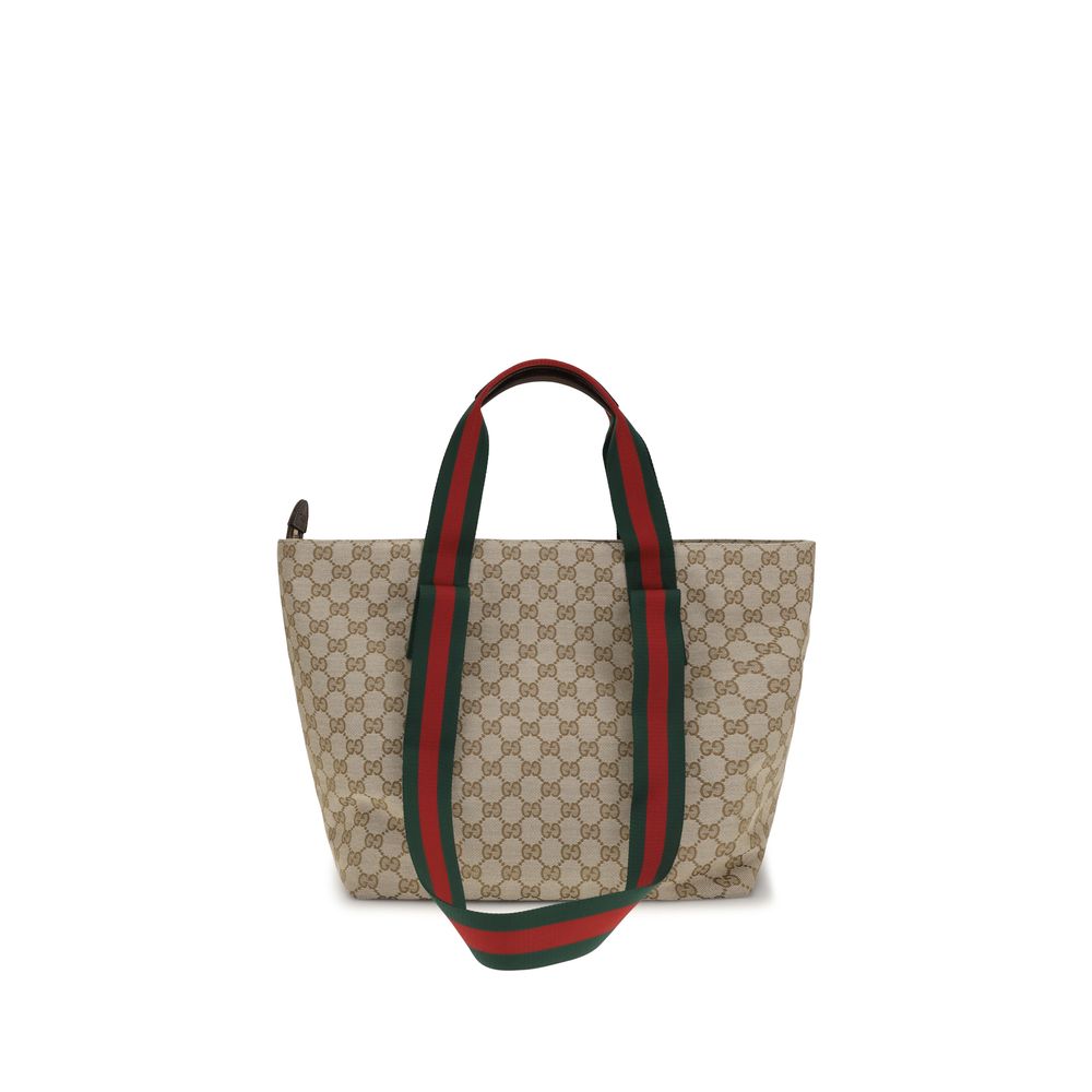 Beige Polyester Shoulder Bag
