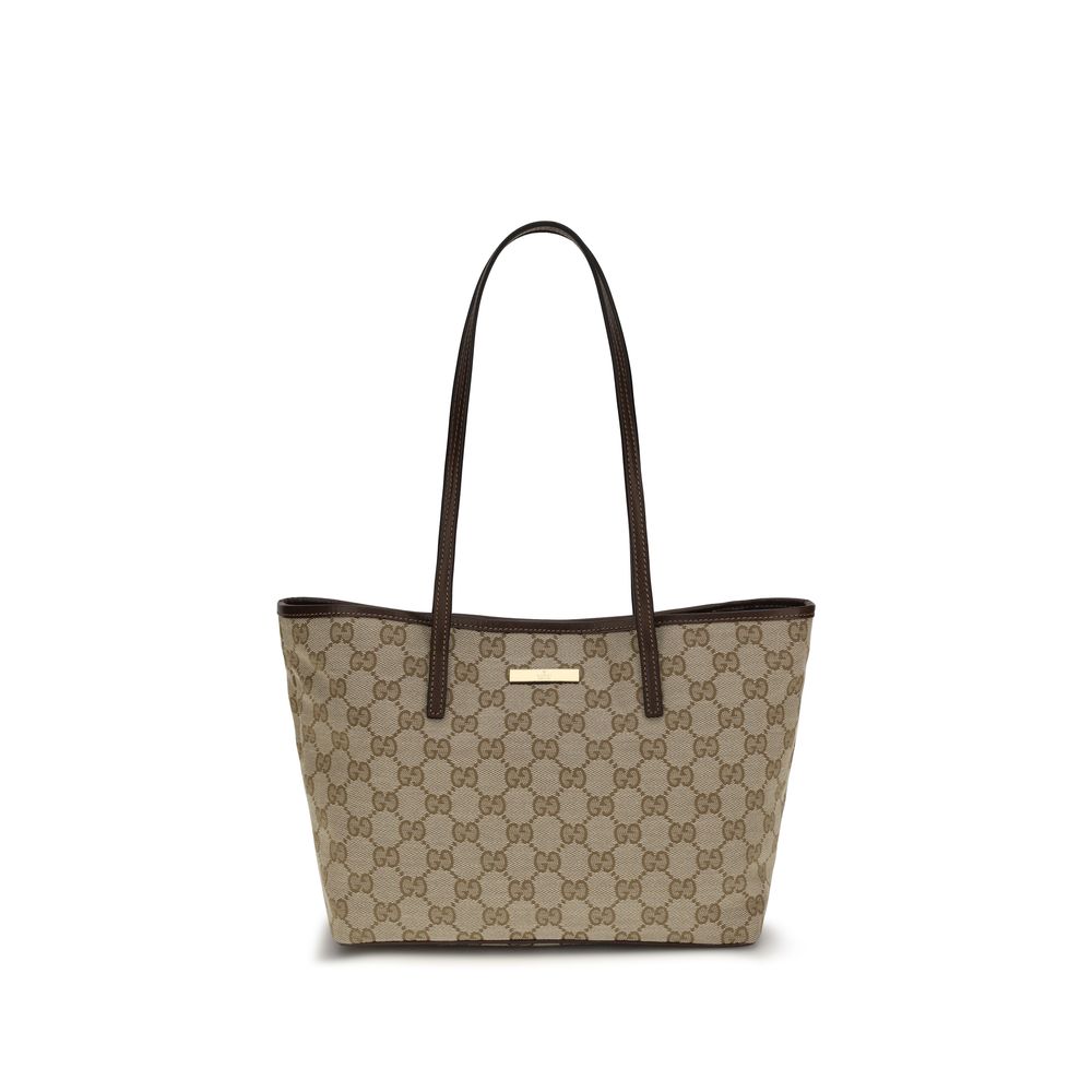 Beige Polyester Handbag