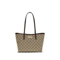 Beige Polyester Handbag