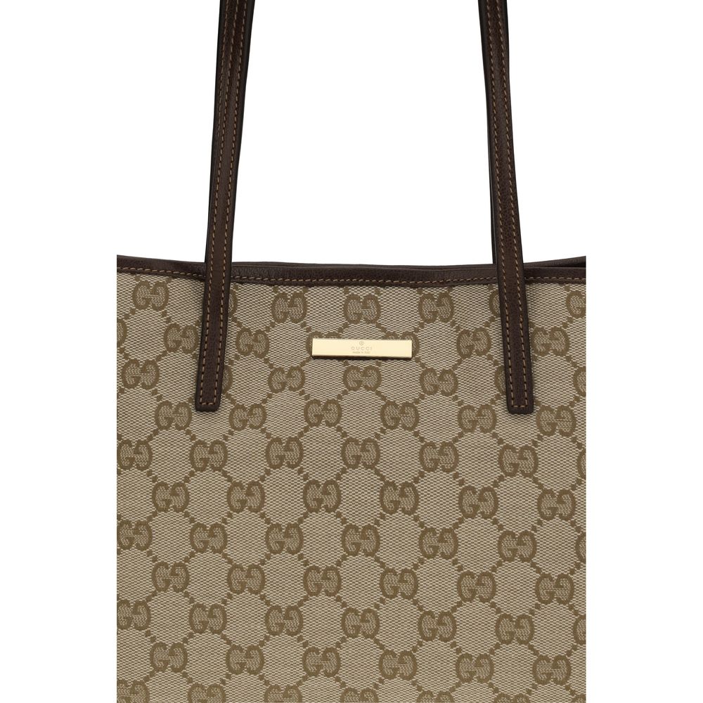 Beige Polyester Handbag