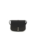Black Calf Leather Bos Taurus Shoulder Bag