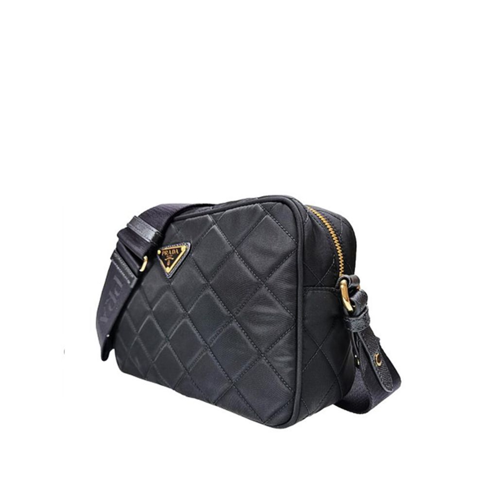 Black Nylon Shoulder Bag