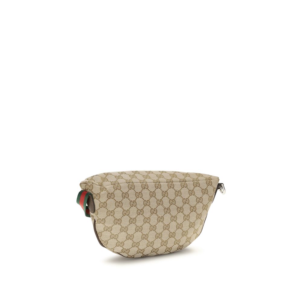 Beige Polyester Shoulder Bag