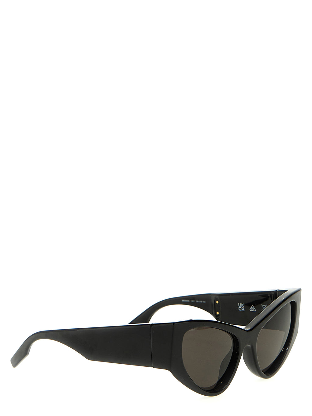 Black Polyamide Sunglasses