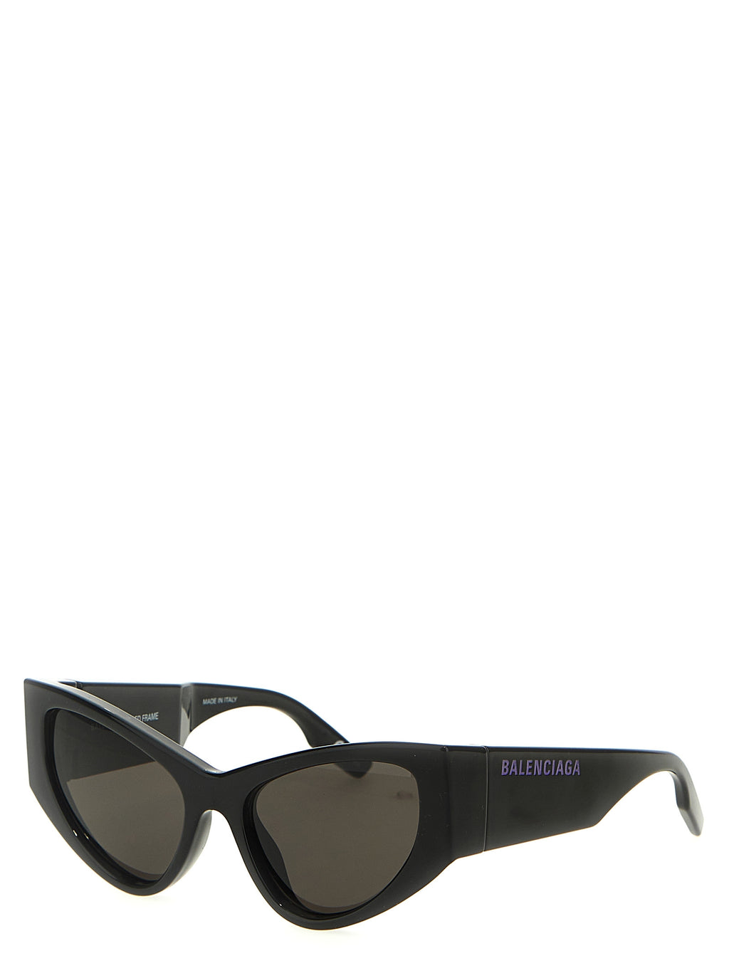 Black Polyamide Sunglasses