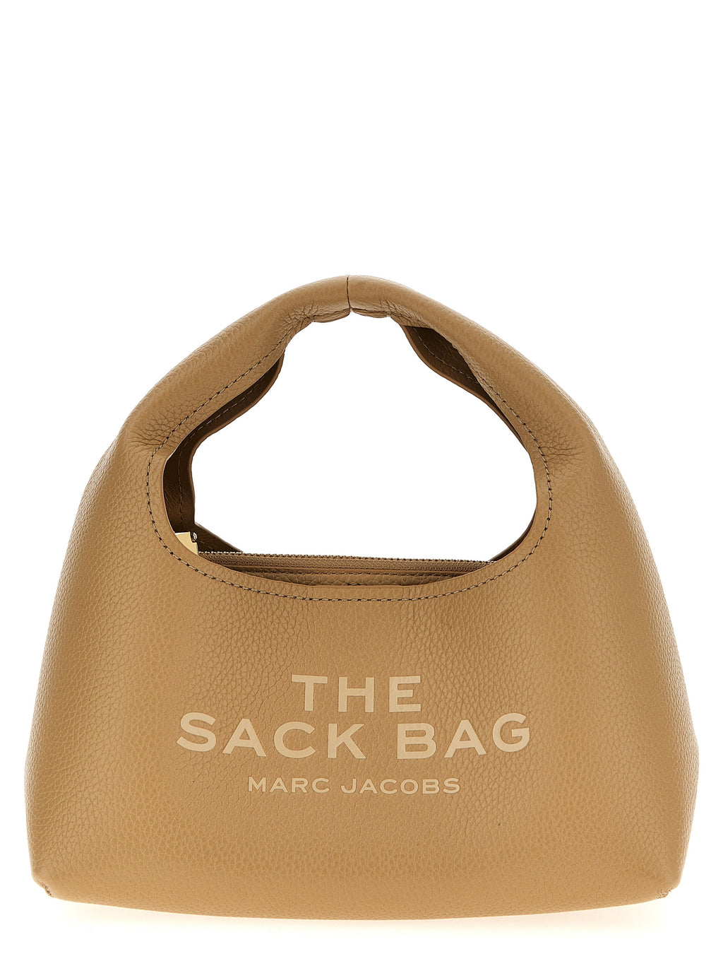 Beige Cowhide Handbag