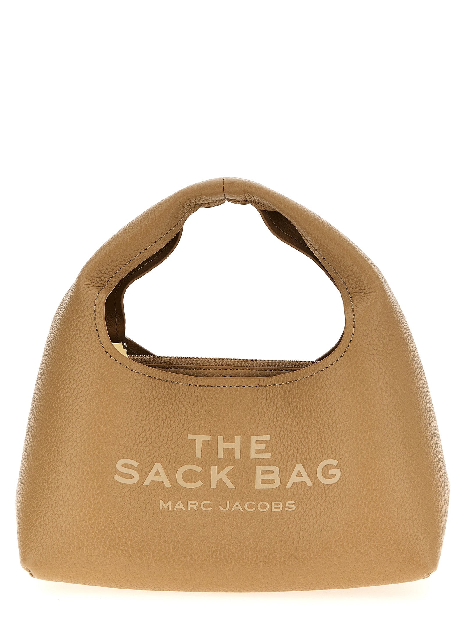 Beige Cowhide Handbag