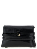 Black Leather Crossbody Bag