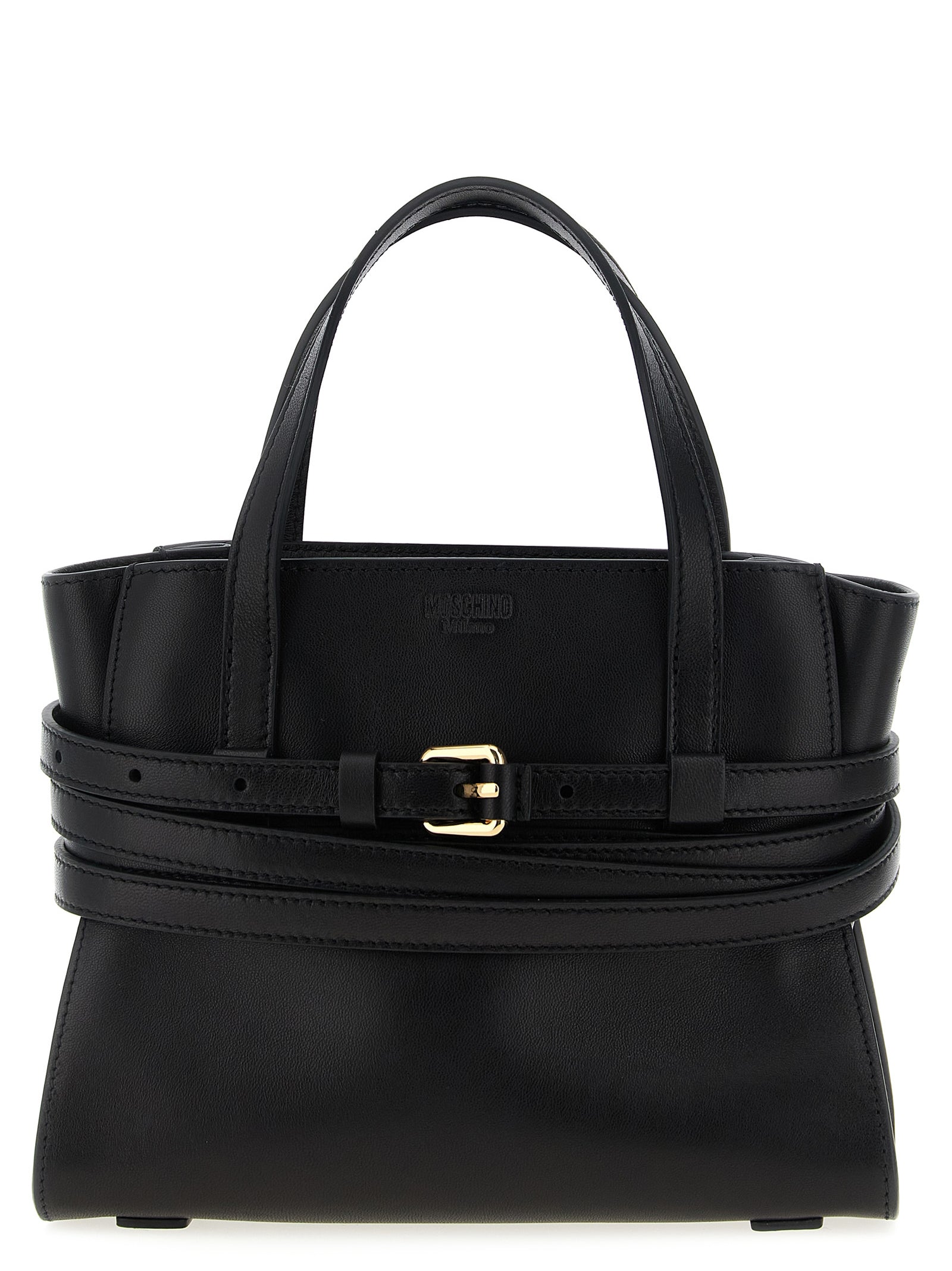 Black Polyester Handbag