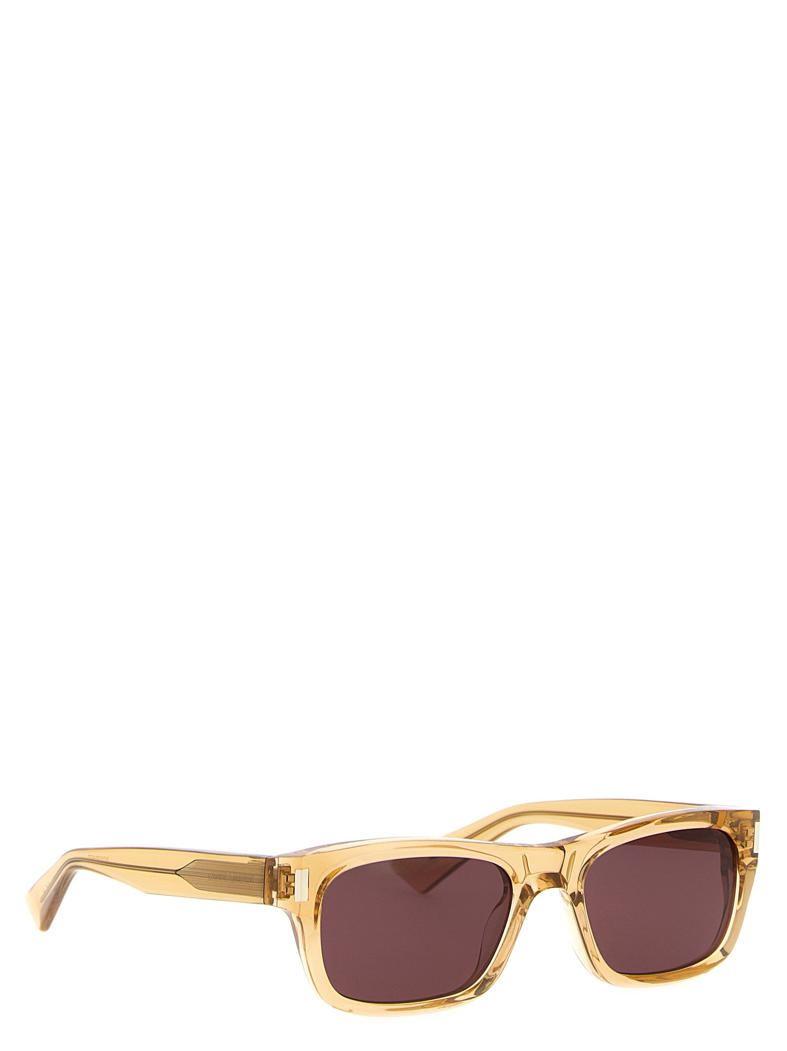 Beige Acetate Sunglasses