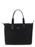 Black Polyamide Tote Bag