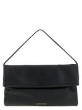 Black Calfskin Shoulder Bag